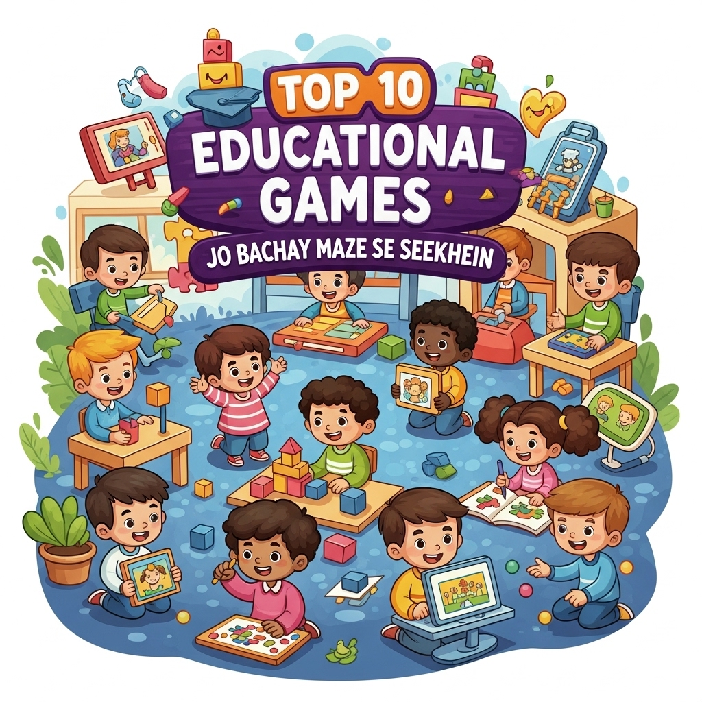Top 10 Educational Games Jo Bachay Maze Se Seekhein