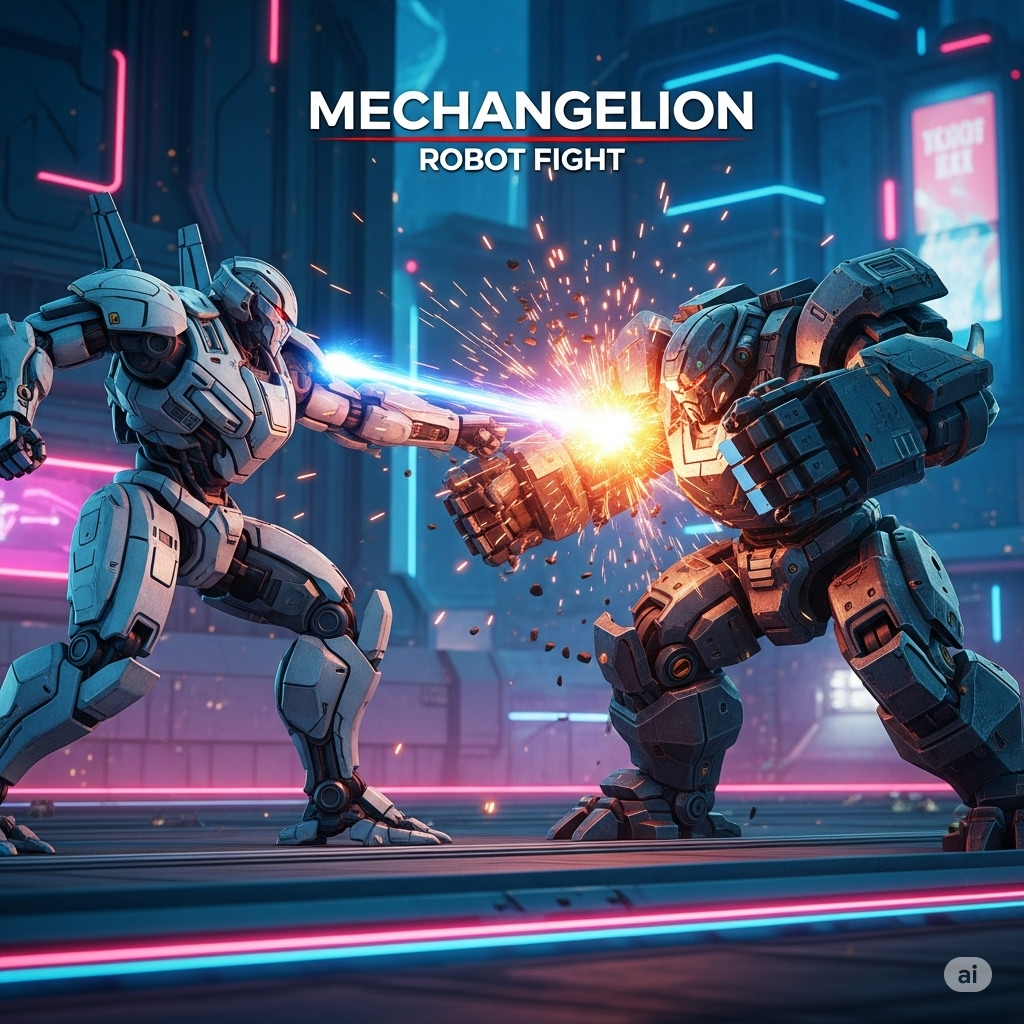 Mechangelion Robot Fight