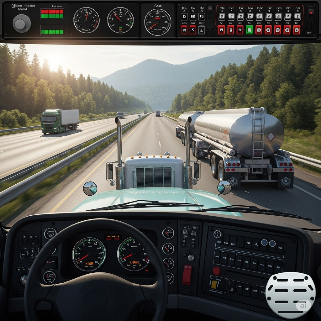 Oil Tank Truck Driving Sim