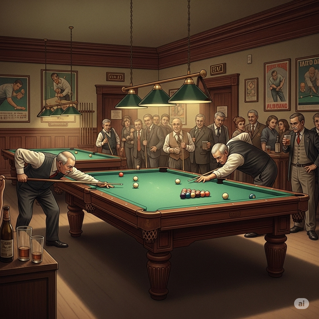 Old School Billard Pool